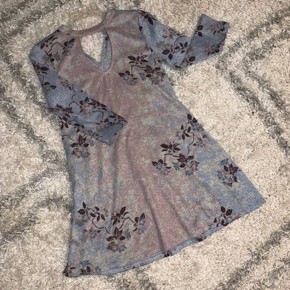 A-line Living Rose Dress